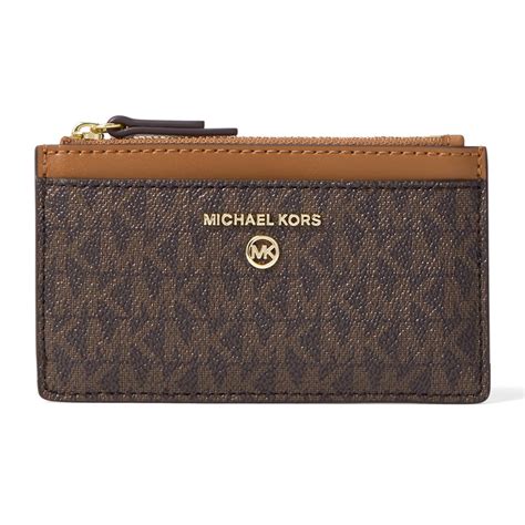 michael kors jet set charm slim card case|Michael Kors vanilla jet set.